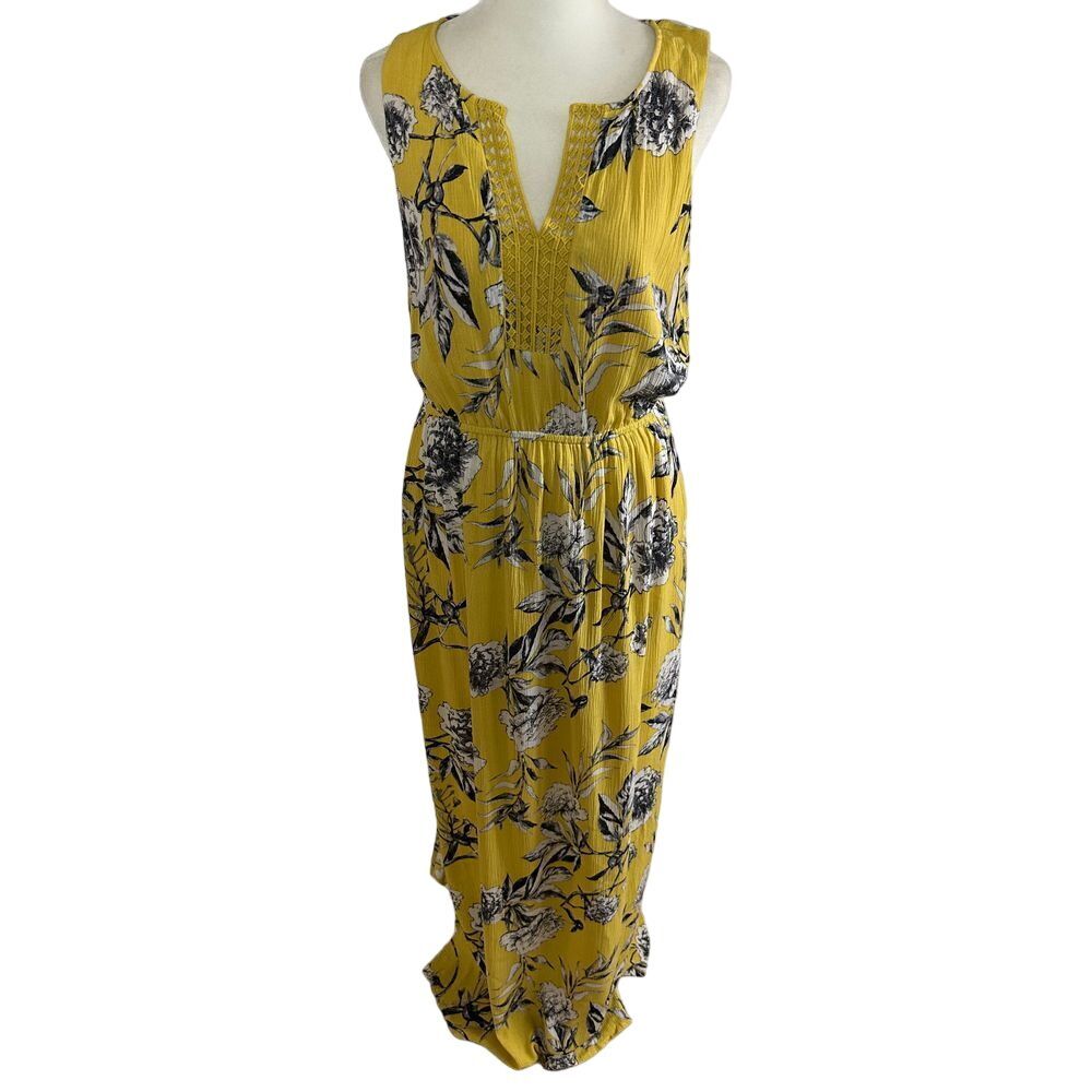 Market & Spruce Women's‎ Sleeveless Dress Medium Floral NWT